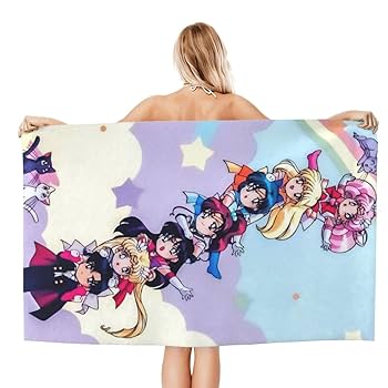 美少女戦士セーラームーン⭐︎バスタオル⭐︎4点セット⭐︎新品未使用未開封⭐︎非売品 Sailor Moon - Bath Towel (セーラームーン バスタオル